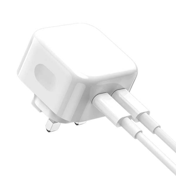 ROCK T58 35W DUAL type C PORTS TRAVEL CHARGER